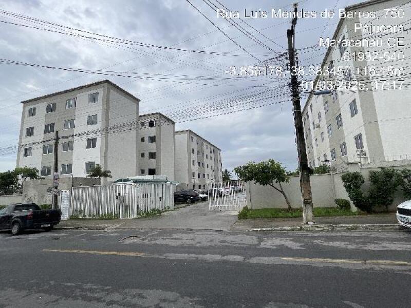 Cond residencial vila pitaguary maracanau/ce-apartamento
