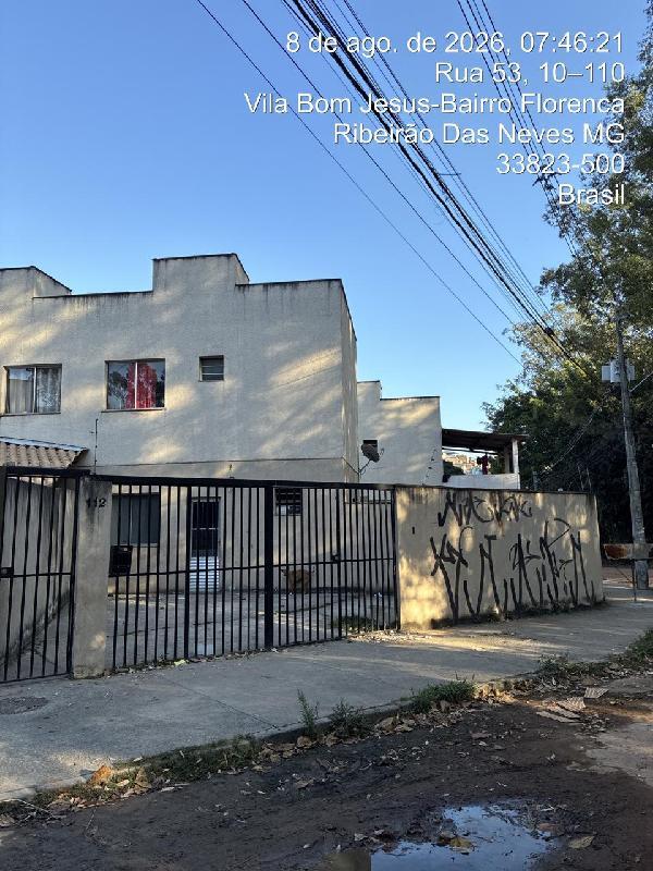 CASA - RESIDENCIAL FLORENCA - RIBEIRAO DAS NEVES/MG